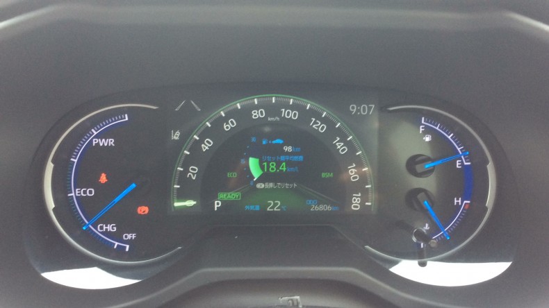 内装メーター