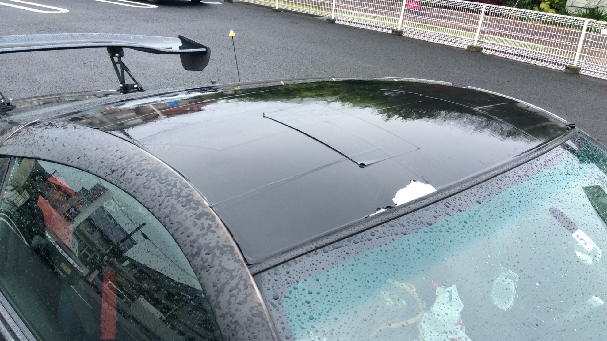 正面ルーフ