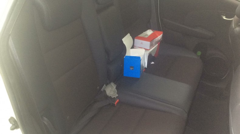 内装後方シート