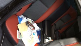 内装後方シート