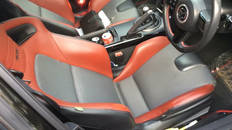 内装前方シート