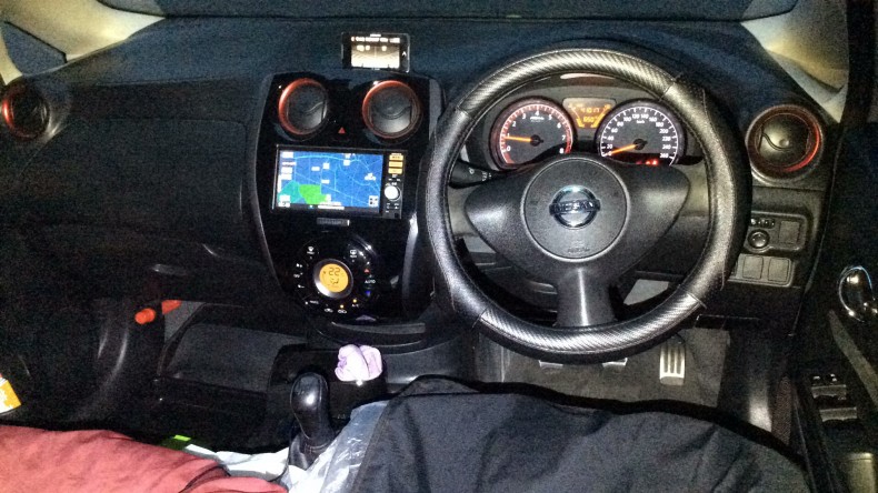 内装インパネ全体