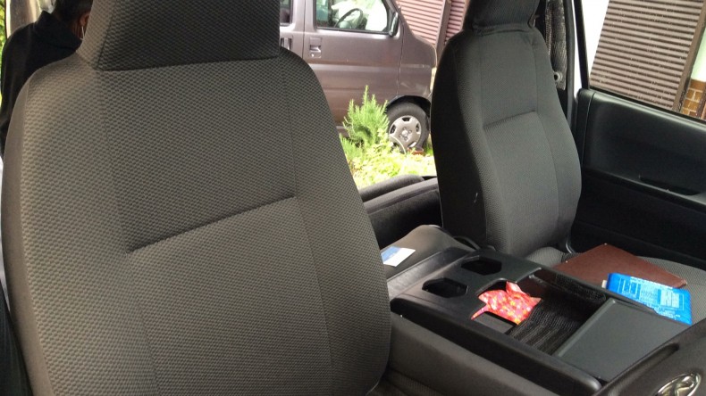 内装前方シート