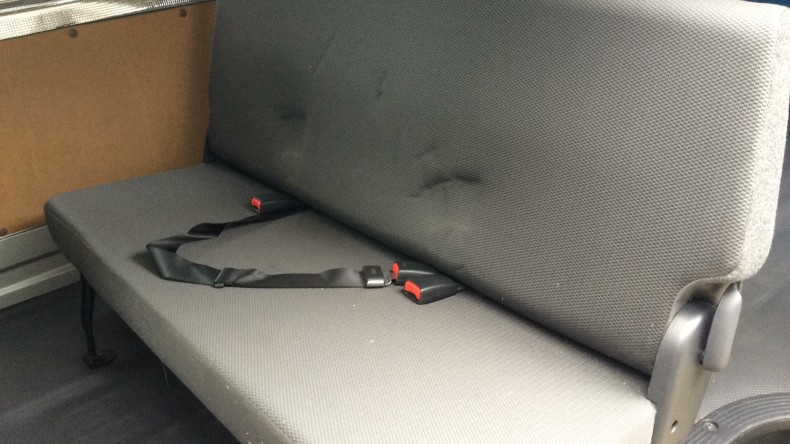 内装後方シート