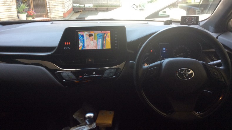 内装インパネ全体