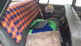 内装後方シート