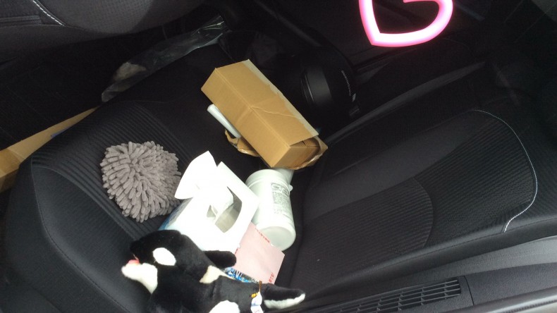 内装後方シート