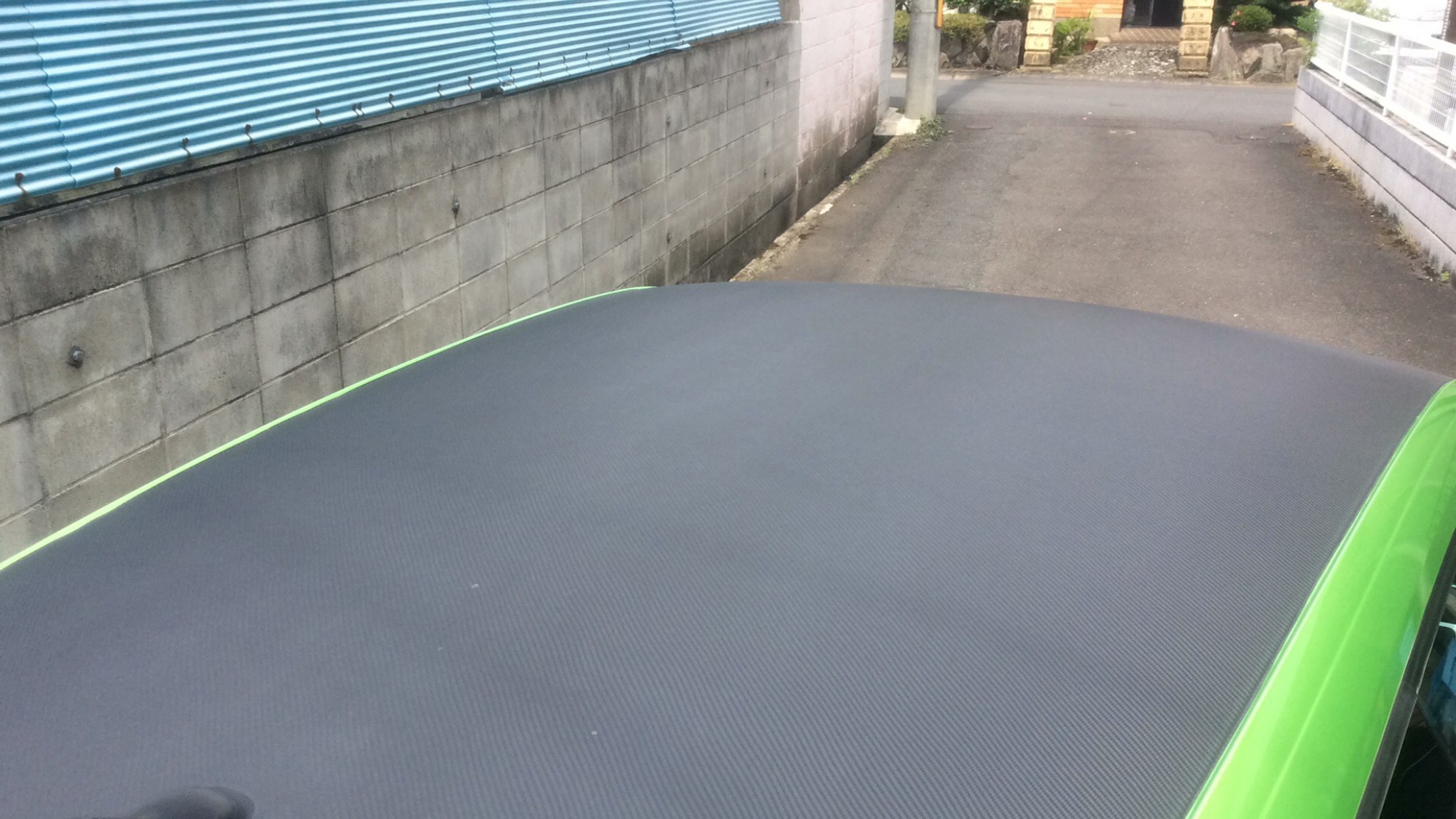 正面ルーフ