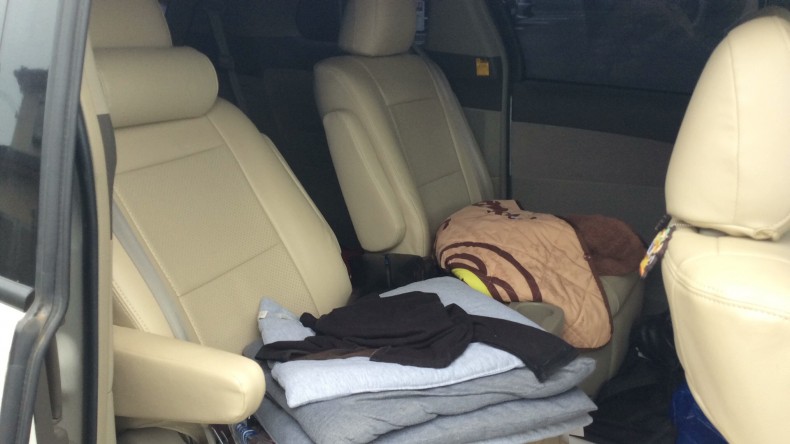 内装後方シート