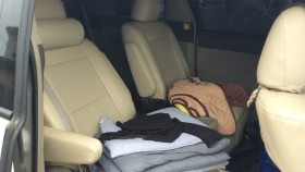 内装後方シート