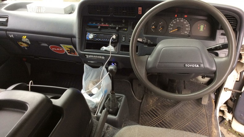 内装インパネ全体