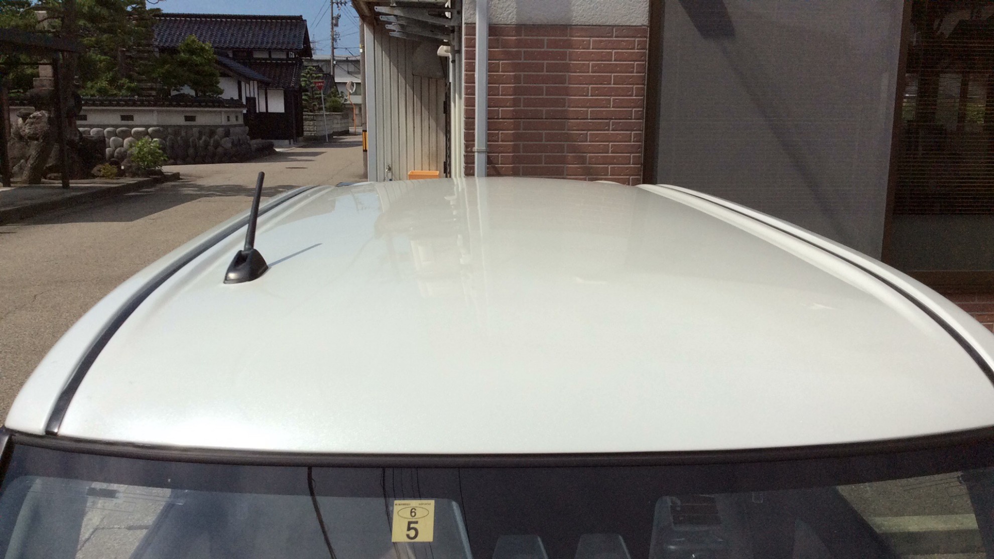 正面ルーフ