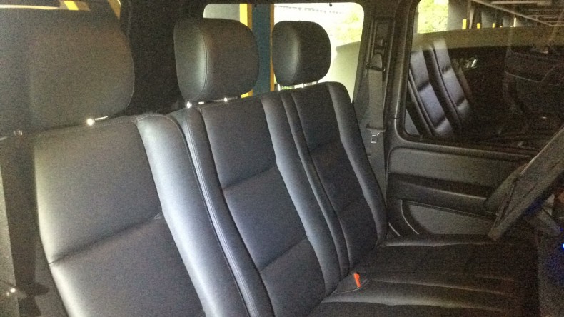 内装後方シート