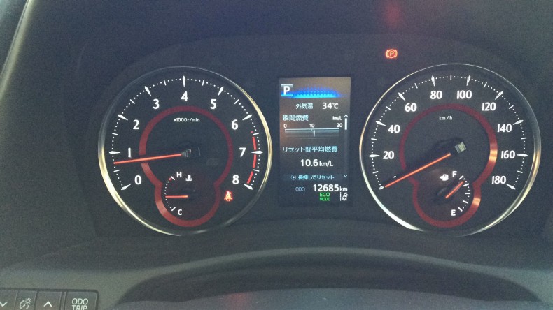 内装メーター
