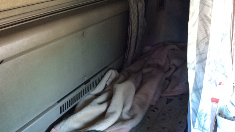 内装後方シート