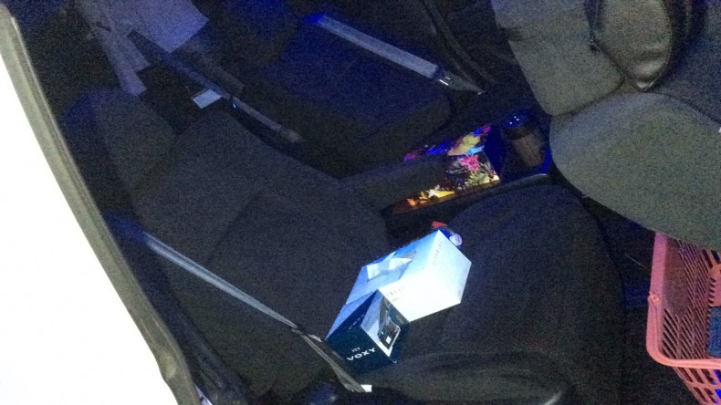 内装後方シート