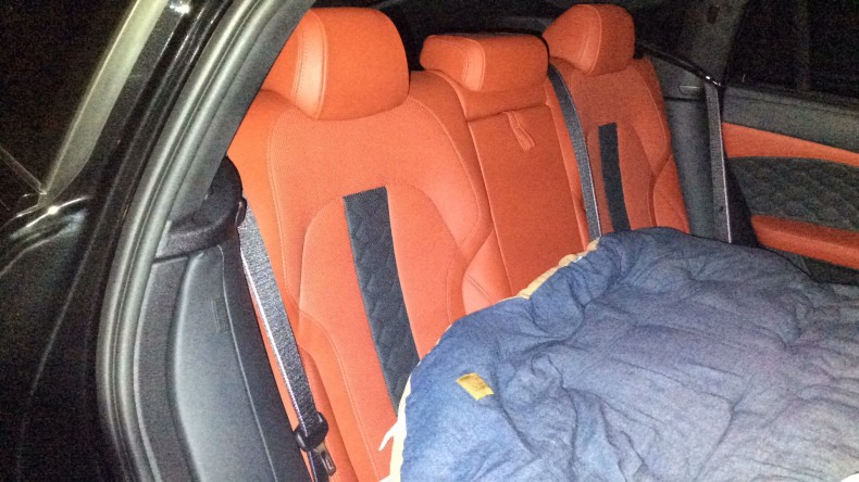 内装後方シート