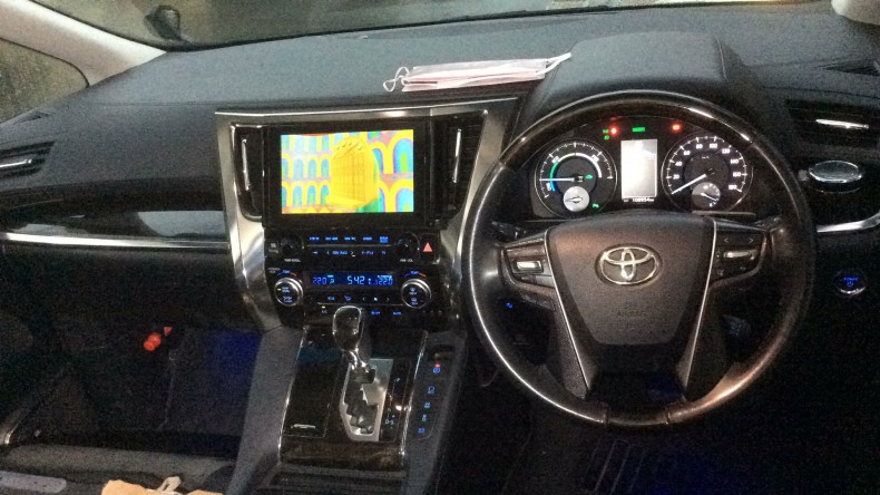 内装インパネ全体