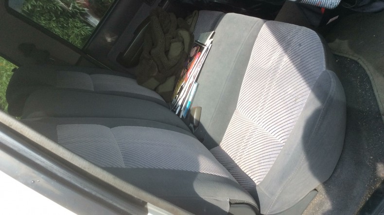 内装後方シート