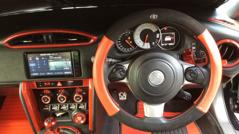 内装インパネ全体