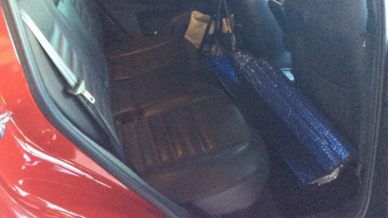 内装後方シート