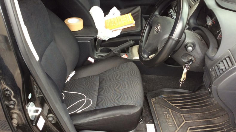 内装前方シート