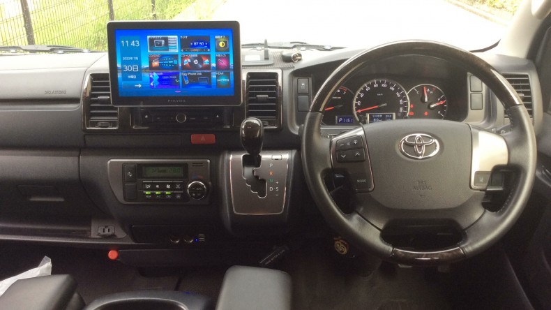 内装インパネ全体