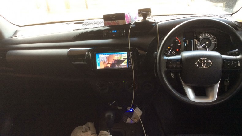 内装インパネ全体