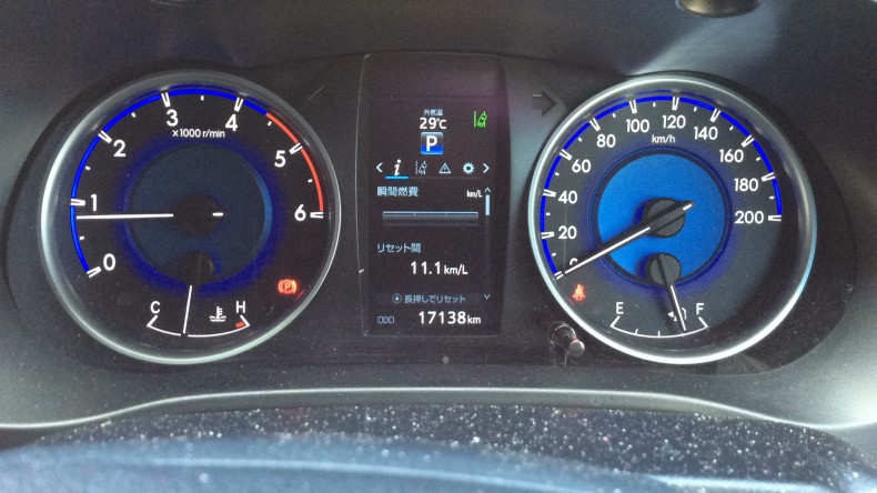 内装メーター