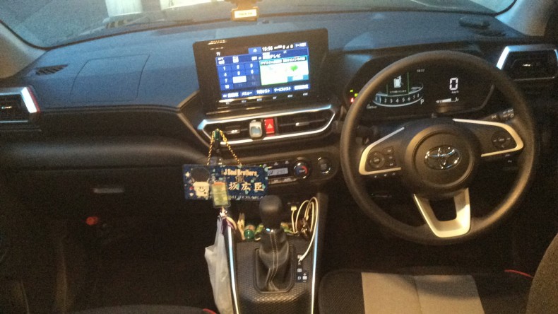 内装インパネ全体