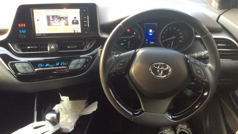 内装インパネ全体