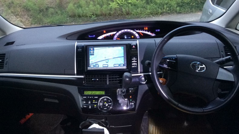 内装インパネ全体