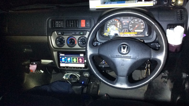 内装インパネ全体