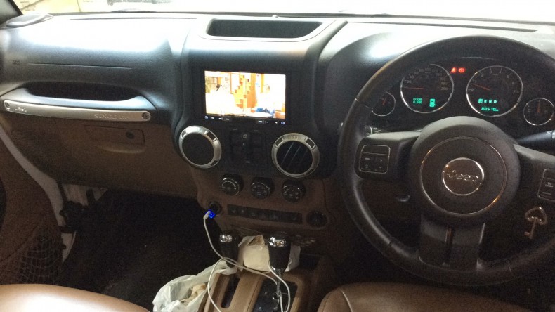 内装インパネ全体