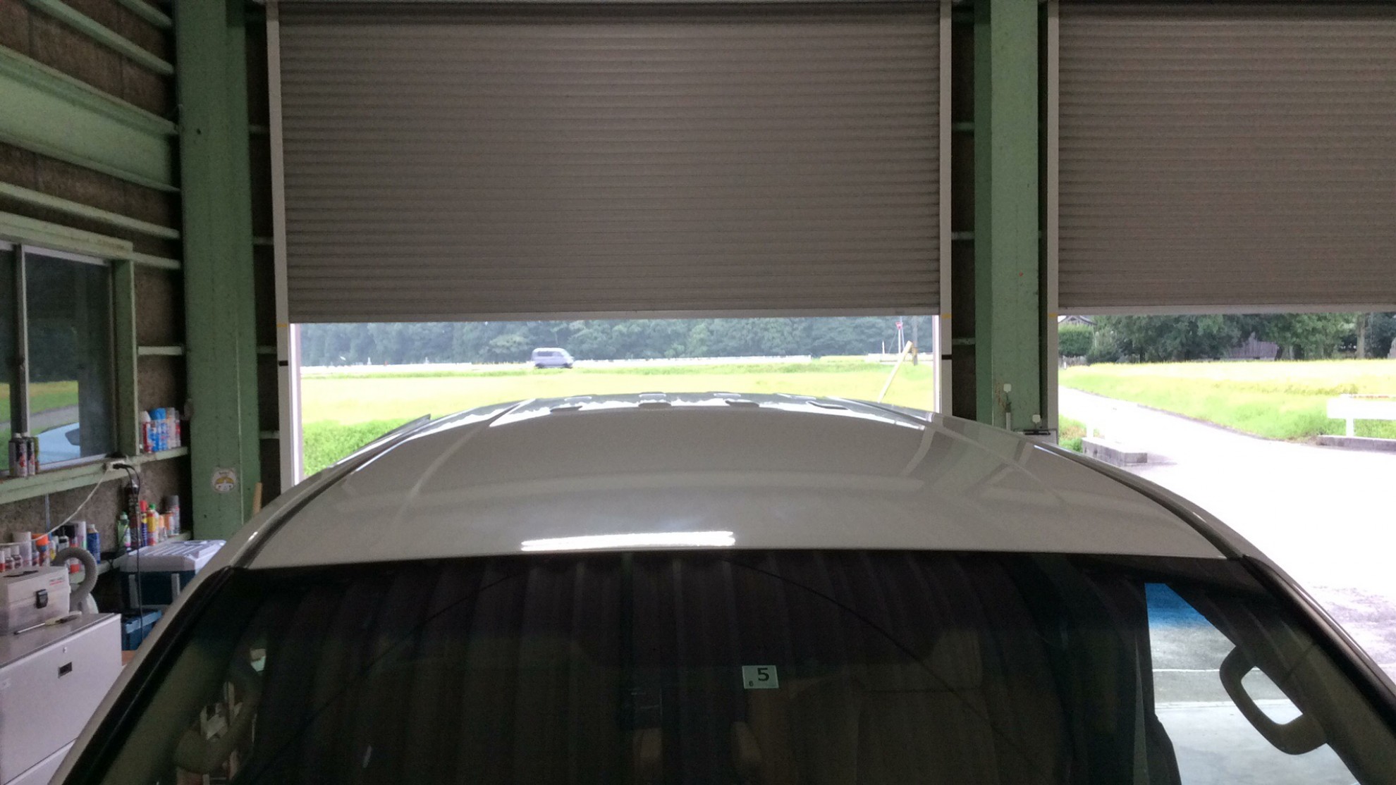 正面ルーフ