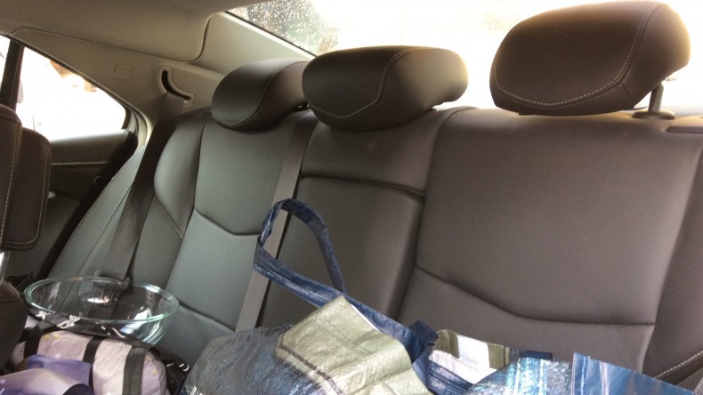 内装後方シート