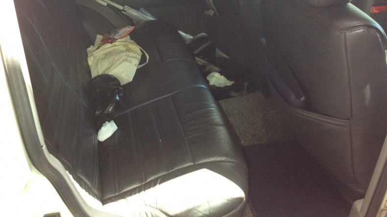 内装後方シート