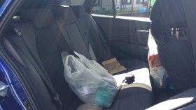 内装後方シート