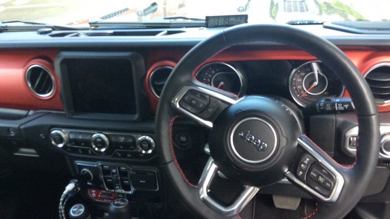 内装インパネ全体