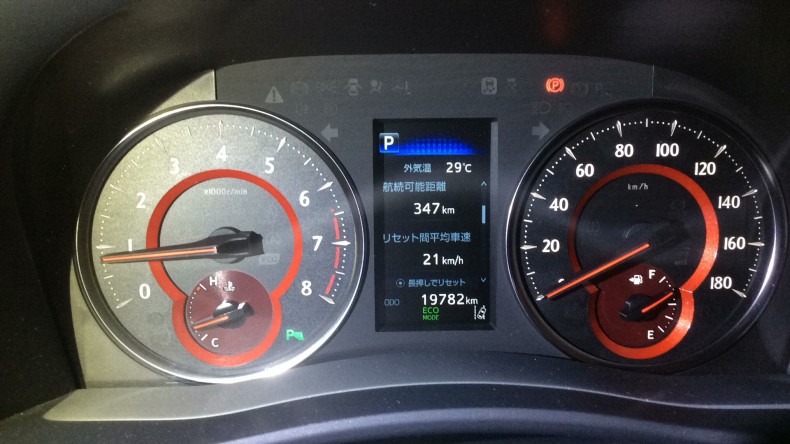内装メーター