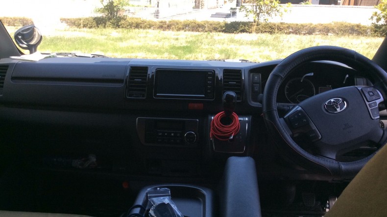 内装インパネ全体