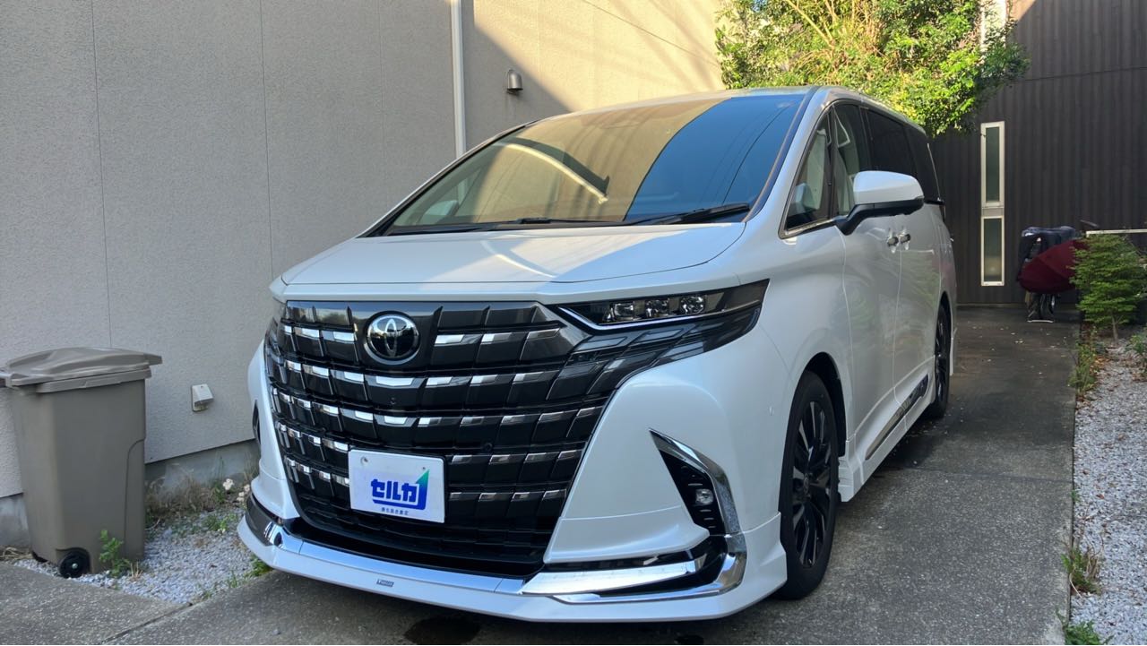 トヨタ アルファードハイブリッドの売買実績画像