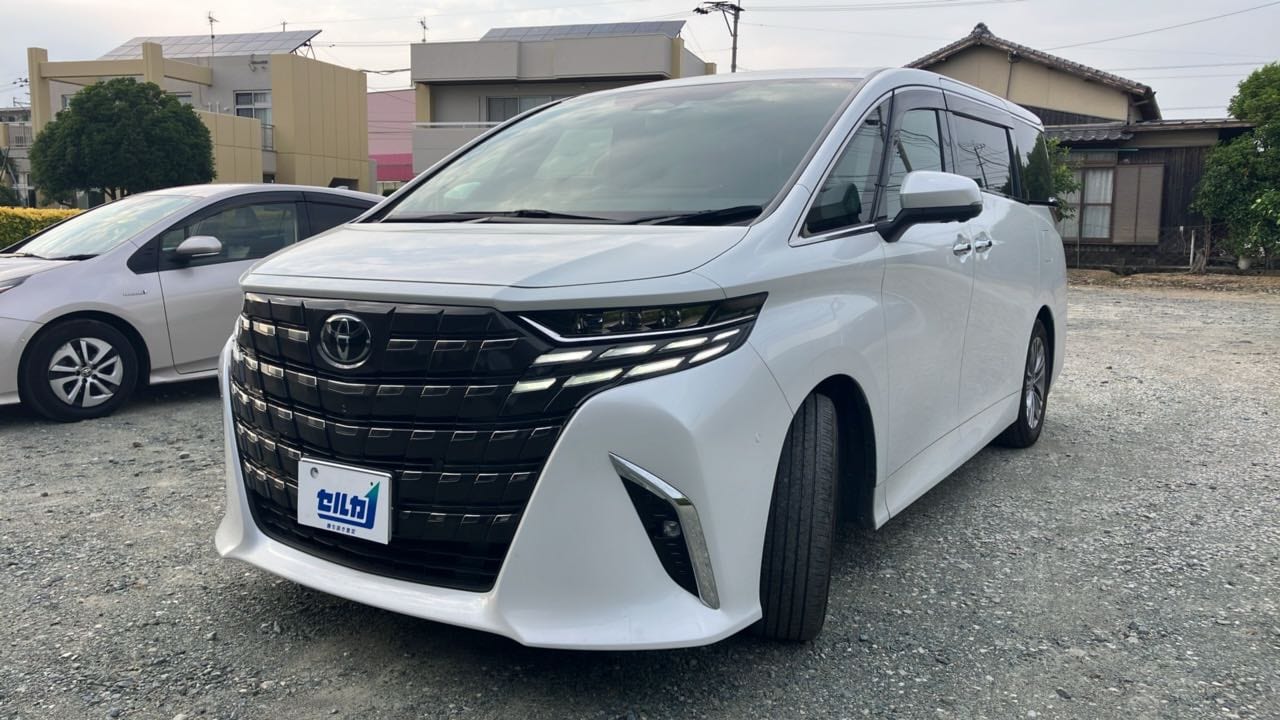 トヨタ アルファードハイブリッドの売買実績画像